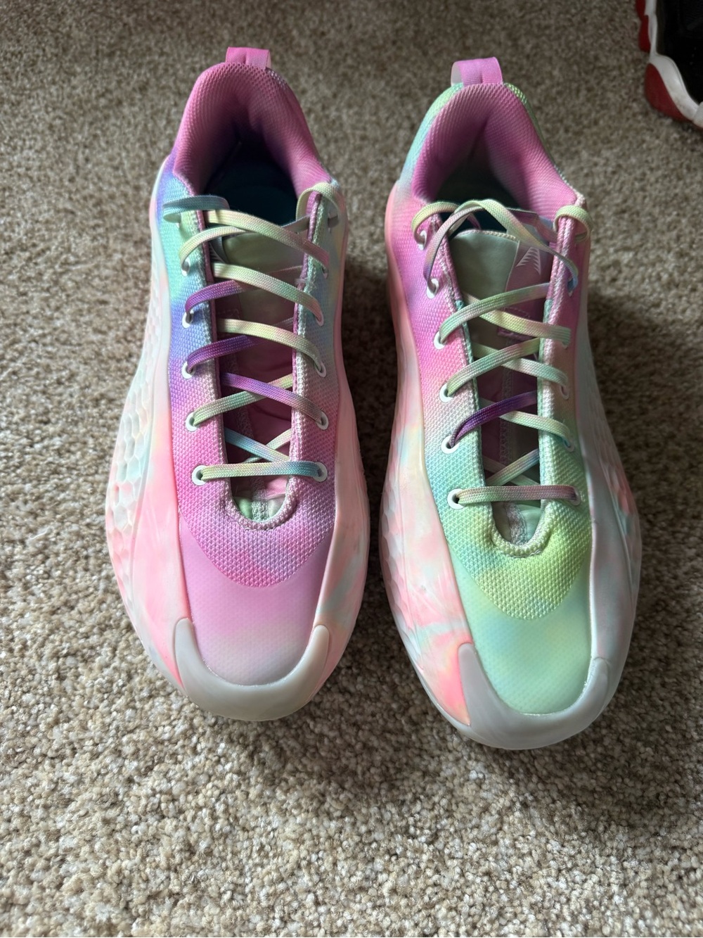 adidas Women's Multicolor Pastel Gradient Athletic Shoes